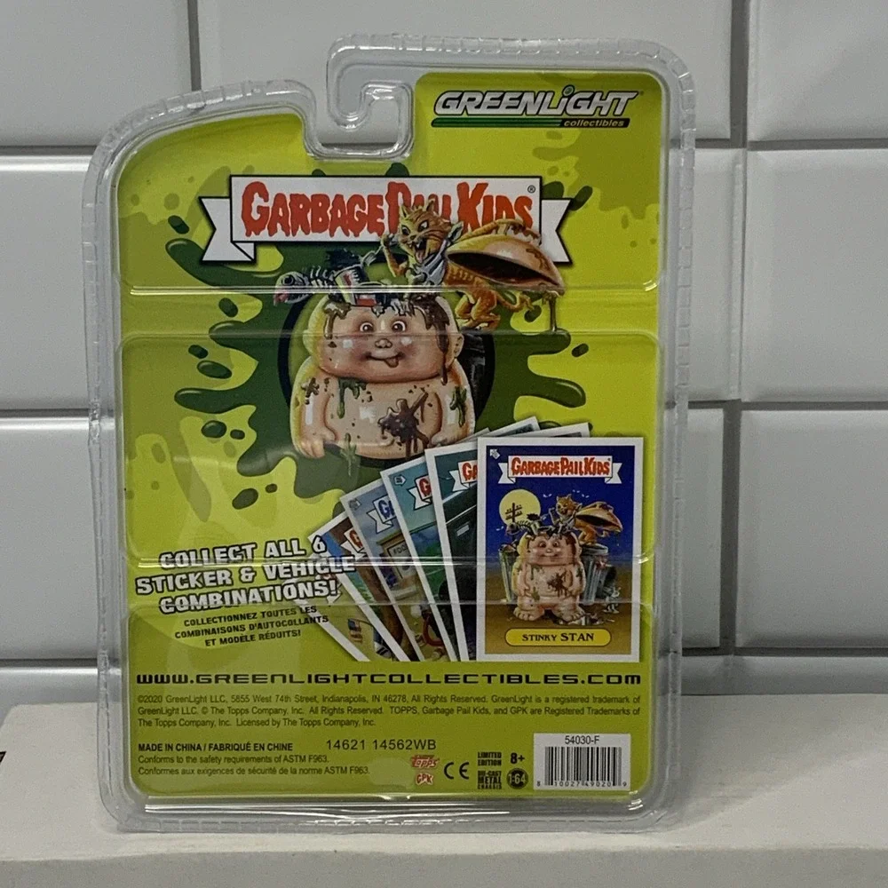 Garbage Pail Kids - Greenlight 1970 - Checker Marathon A11 Unaware Aaron‎ CHASE